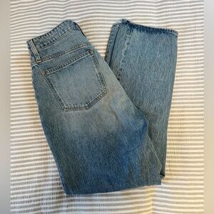 Madewell Curvy Perfect Vintage Straight Jean